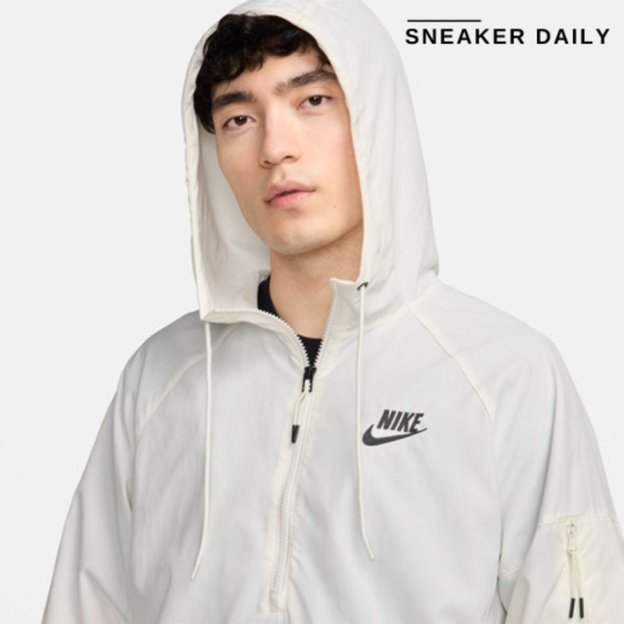 áo nike sportswear woven anorak jacket hf4573-133