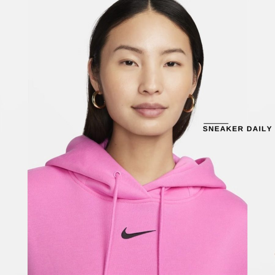 áo nike sportwear phoenix fleece 'pink' dq5861-675