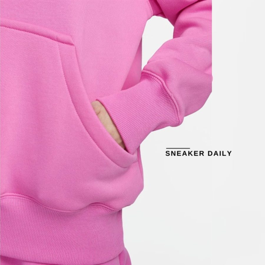 áo nike sportwear phoenix fleece 'pink' dq5861-675