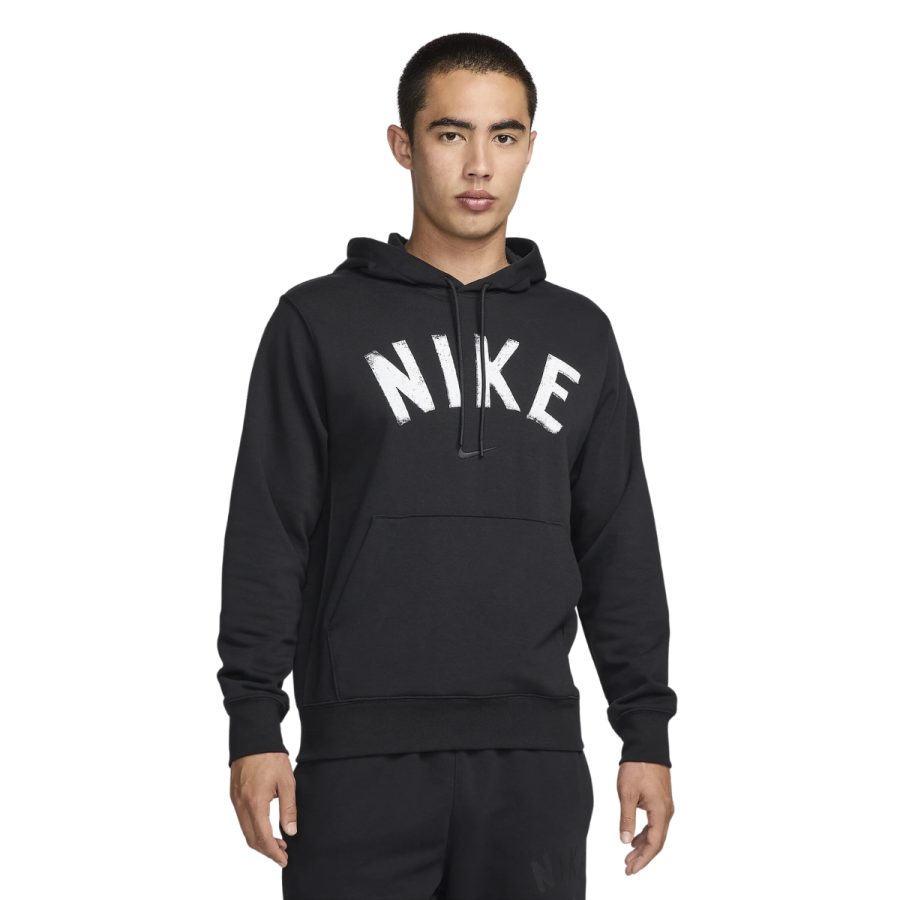 áo nike swoosh men's dry fit french terry pullover fitness hoodie fv9920-010