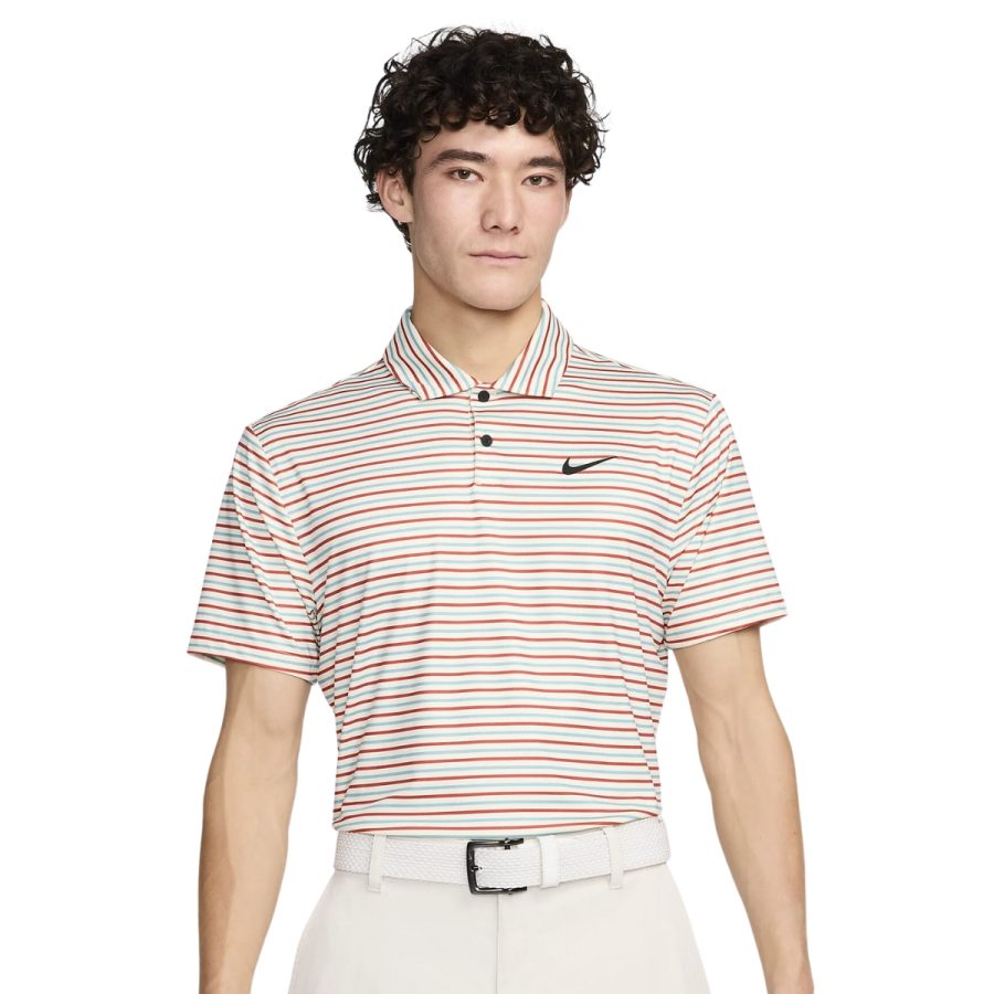 áo nike tour men's dri-fit striped golf polo fd5932-114