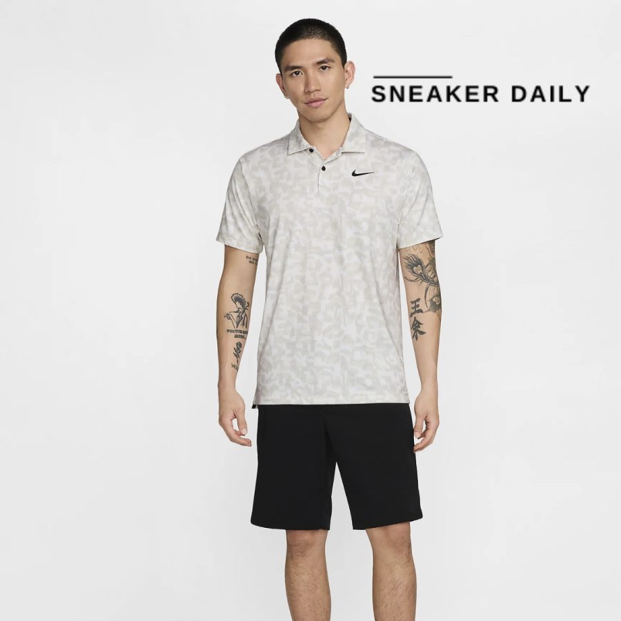 áo nike tour men's dry fit golf polo fd5940-100