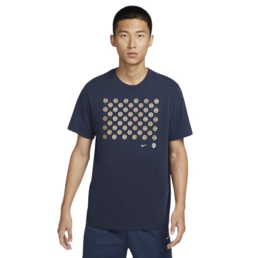 áo nike usa men's nike basketball t-shirt hf6072-451