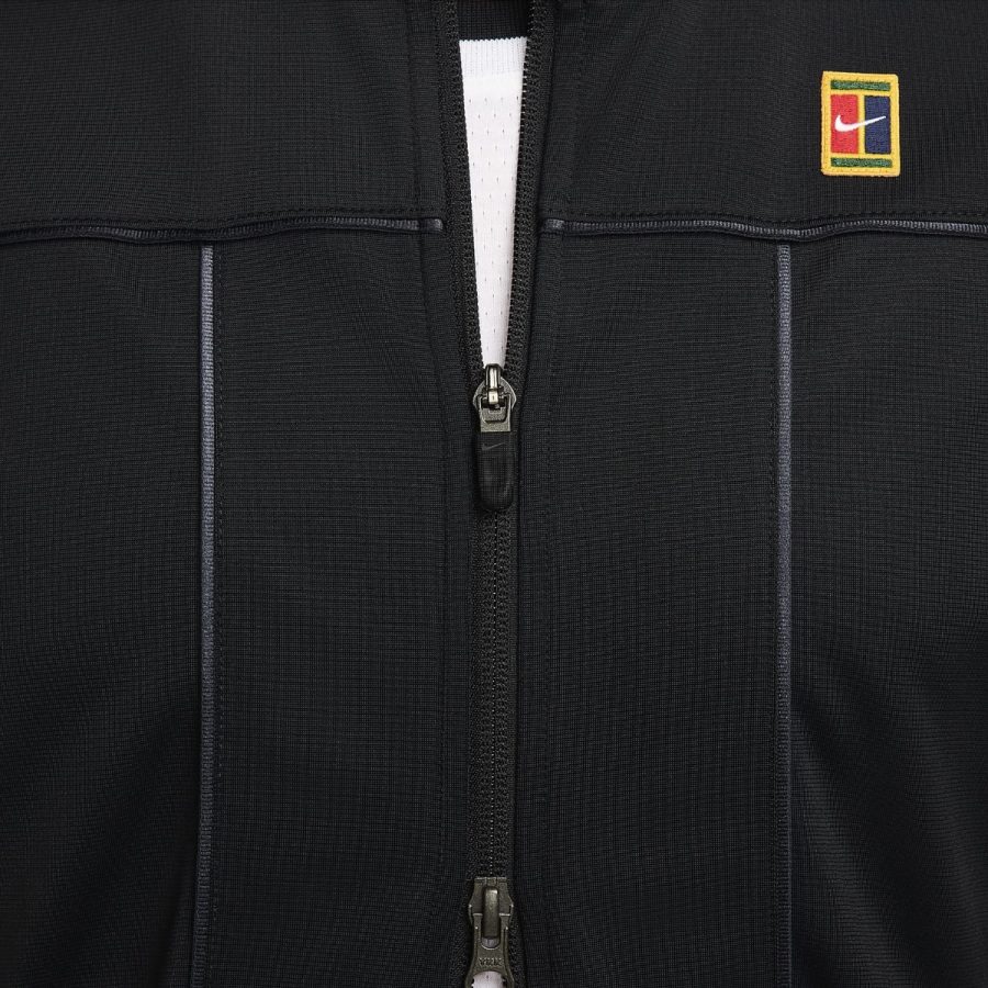 áo nike court tennis zipped jacket 'black' dc2566-010