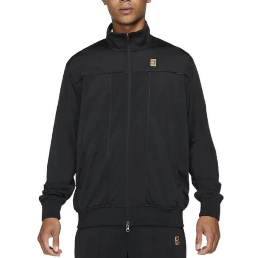 áo nike court tennis zipped jacket 'black' dc2566-010