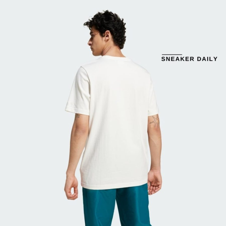áo adidas '80s graphic beach chair tee - white jc6538