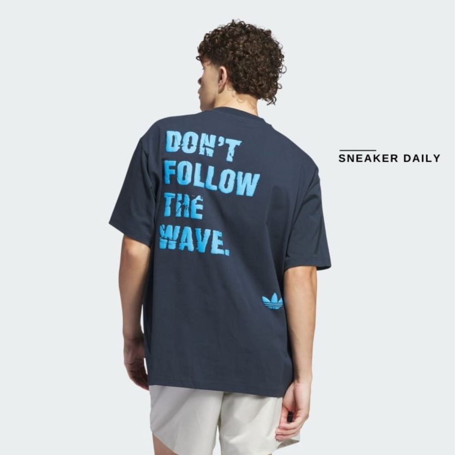 áo adidas ae foundation tee - aurora ink iw8050