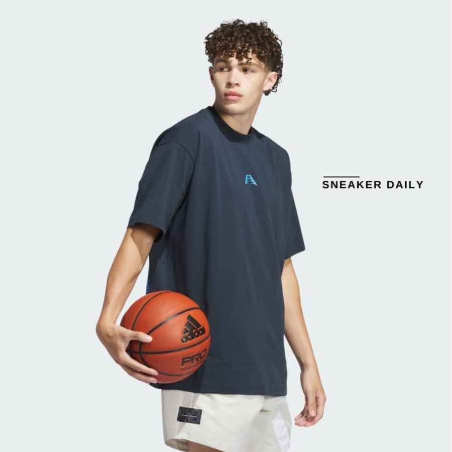 áo adidas ae foundation tee - aurora ink iw8050