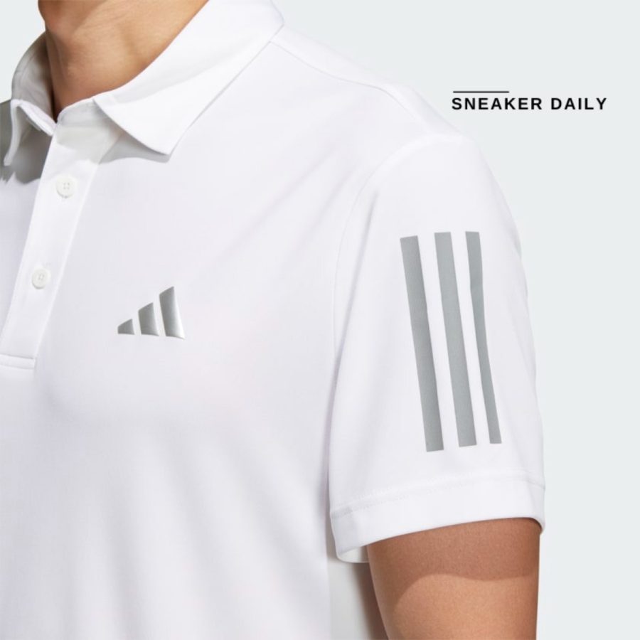 áo adidas aeroready core polo shirt - white hs9047