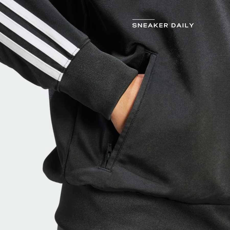 áo adidas adicolor classics loose firebird track top - black it7405