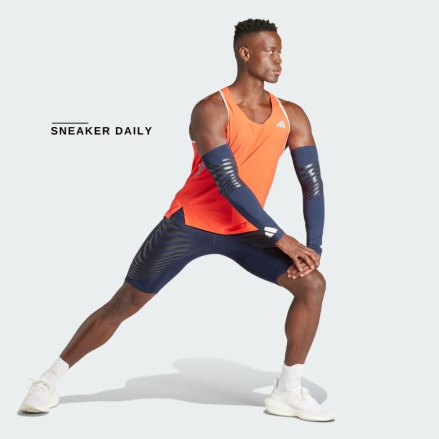 áo adidas adizero running singlet - orange iq4926