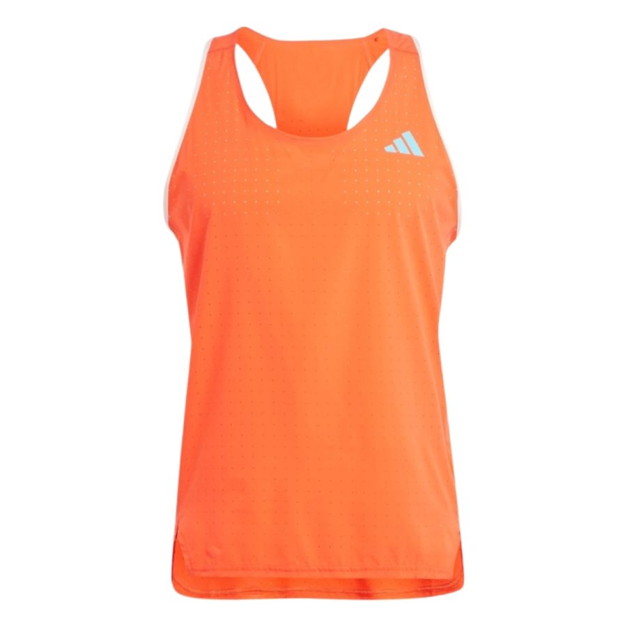 áo adidas adizero running singlet - orange iq4926