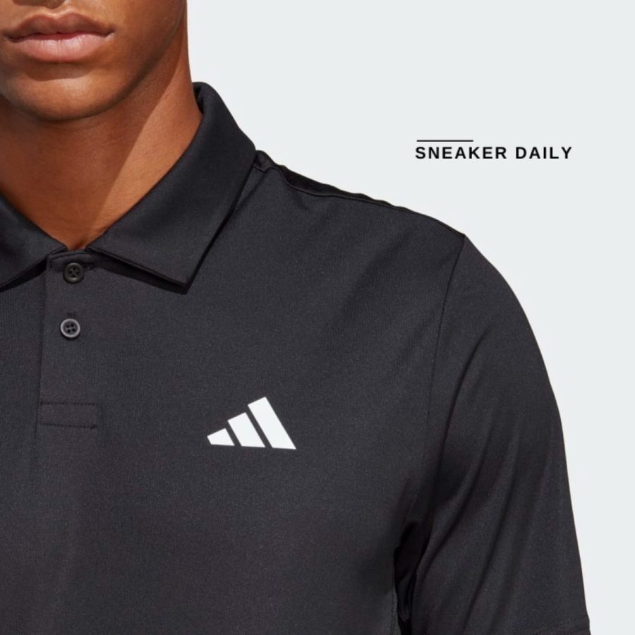 áo adidas club tennis polo shirt - black hs3278