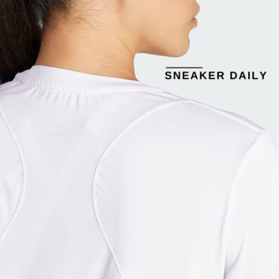 áo adidas designed for training tee white it7419
