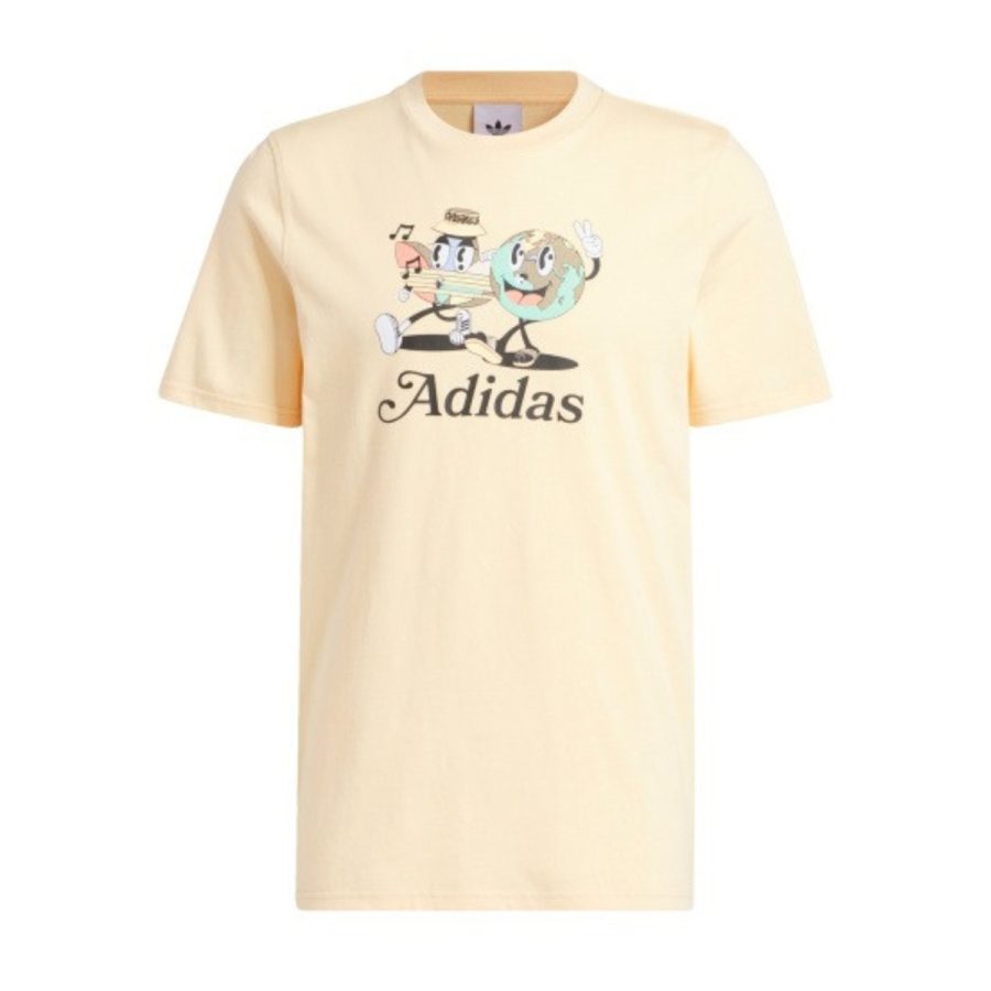 áo adidas enjoy summer graphic tee - acid orange it8182