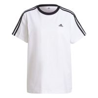 áo adidas essentials 3-stripes tee - white h10201