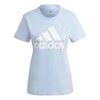 áo adidas essentials logo tee - blue dawn ic0637