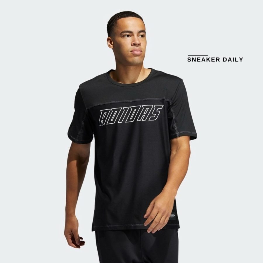 áo adidas fb hype tee - black gn5658