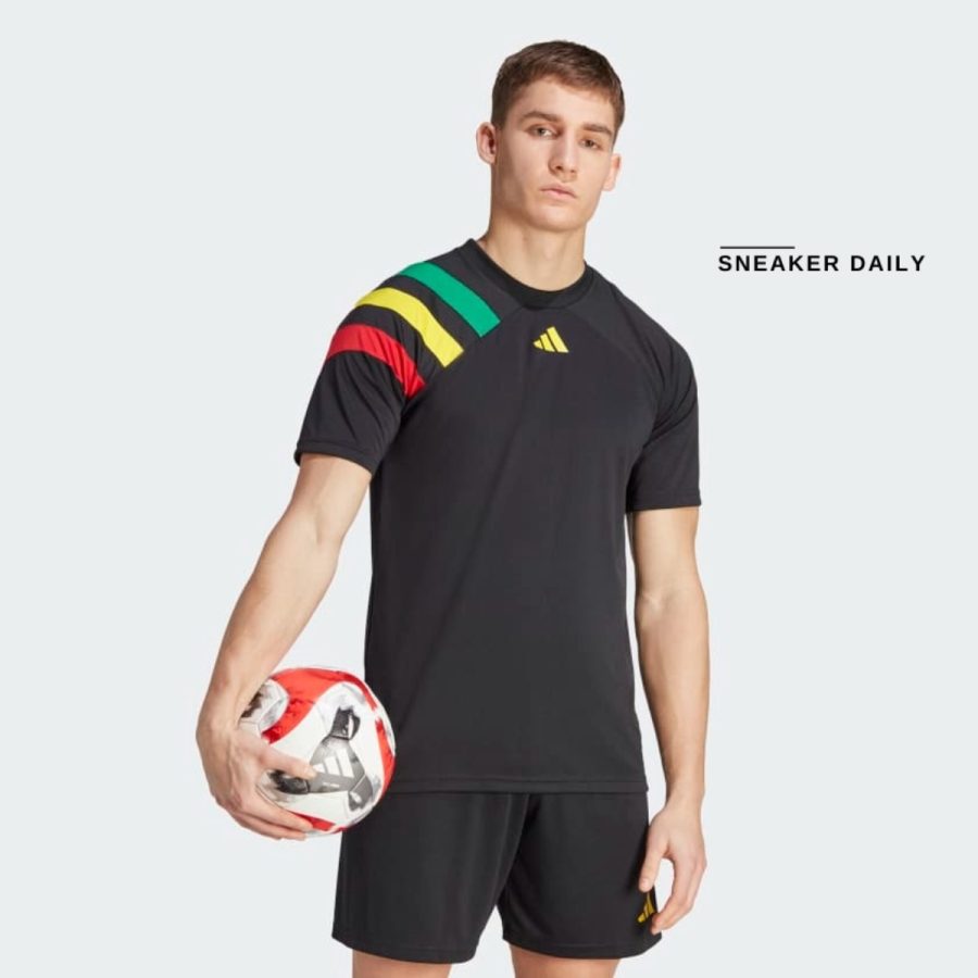 áo adidas fortore 23 jersey - black ik5737