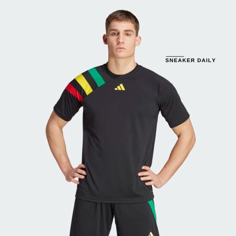 áo adidas fortore 23 jersey - black ik5737