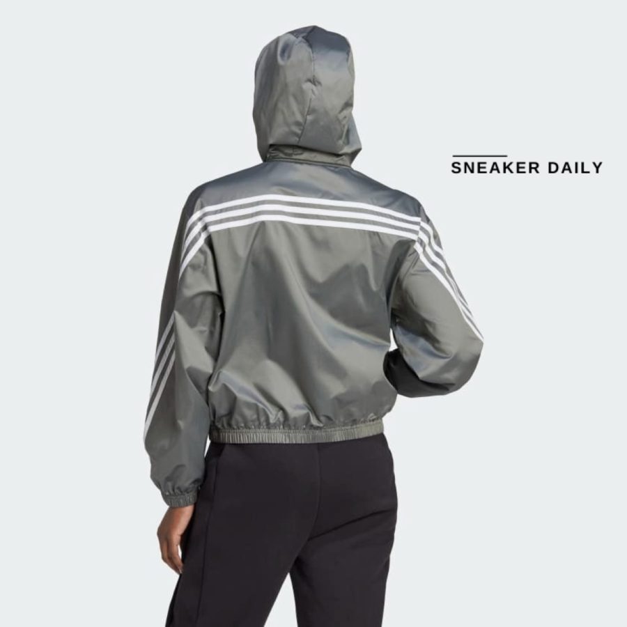 áo adidas future icons woven jacket - linen green hk0529