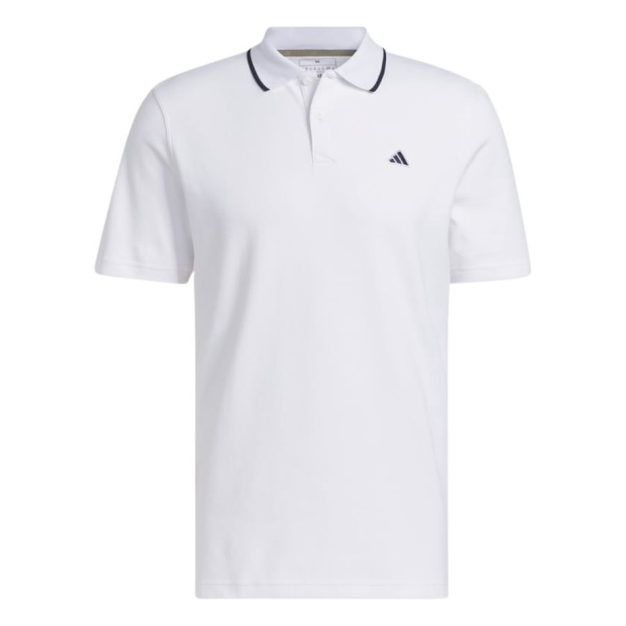 áo adidas go-to piqué golf polo shirt - white ii7834