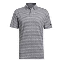 áo adidas go-to striped golf polo shirt - black ib6055