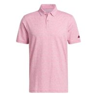 áo adidas go-to striped golf polo shirt – pink strata hr7973