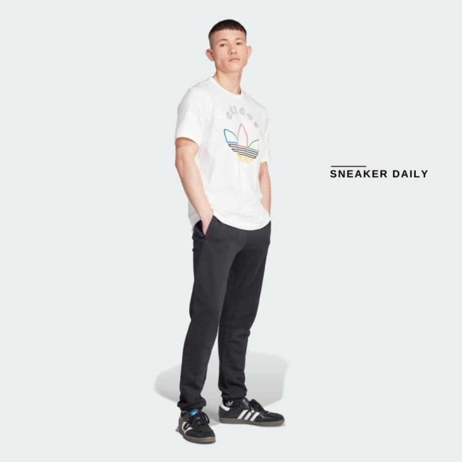 áo adidas graphic tee - cloud white iw3237