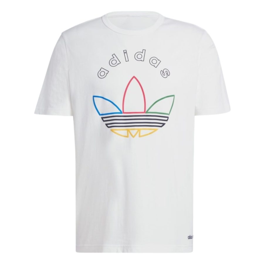 áo adidas graphic tee - cloud white iw3237