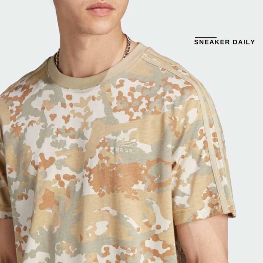 áo adidas graphics camo tee - savanna ip0285