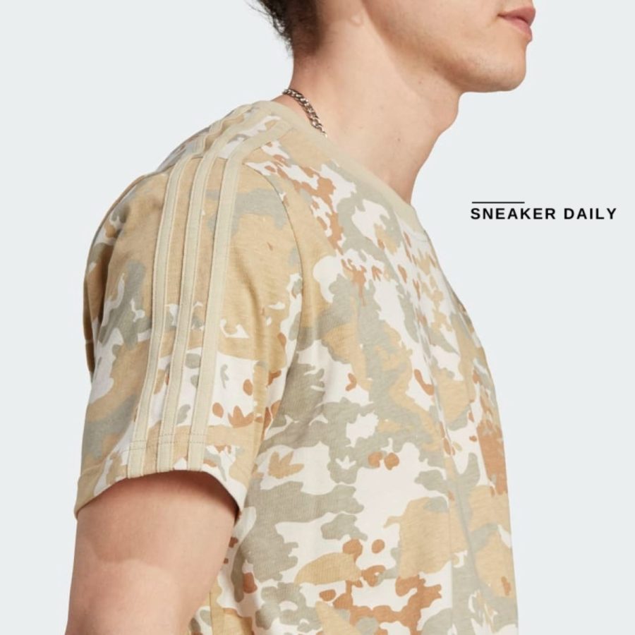áo adidas graphics camo tee - savanna ip0285