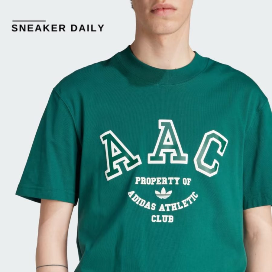 áo adidas hack aac men's green t-shirt im4573