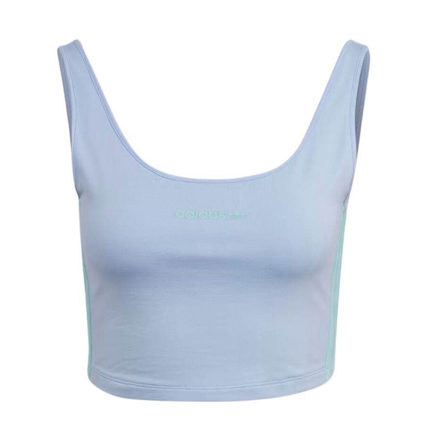 áo adidas island club crop tank blue it8159