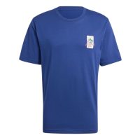 áo adidas originals leisure league badge tee - dark blue jd6347