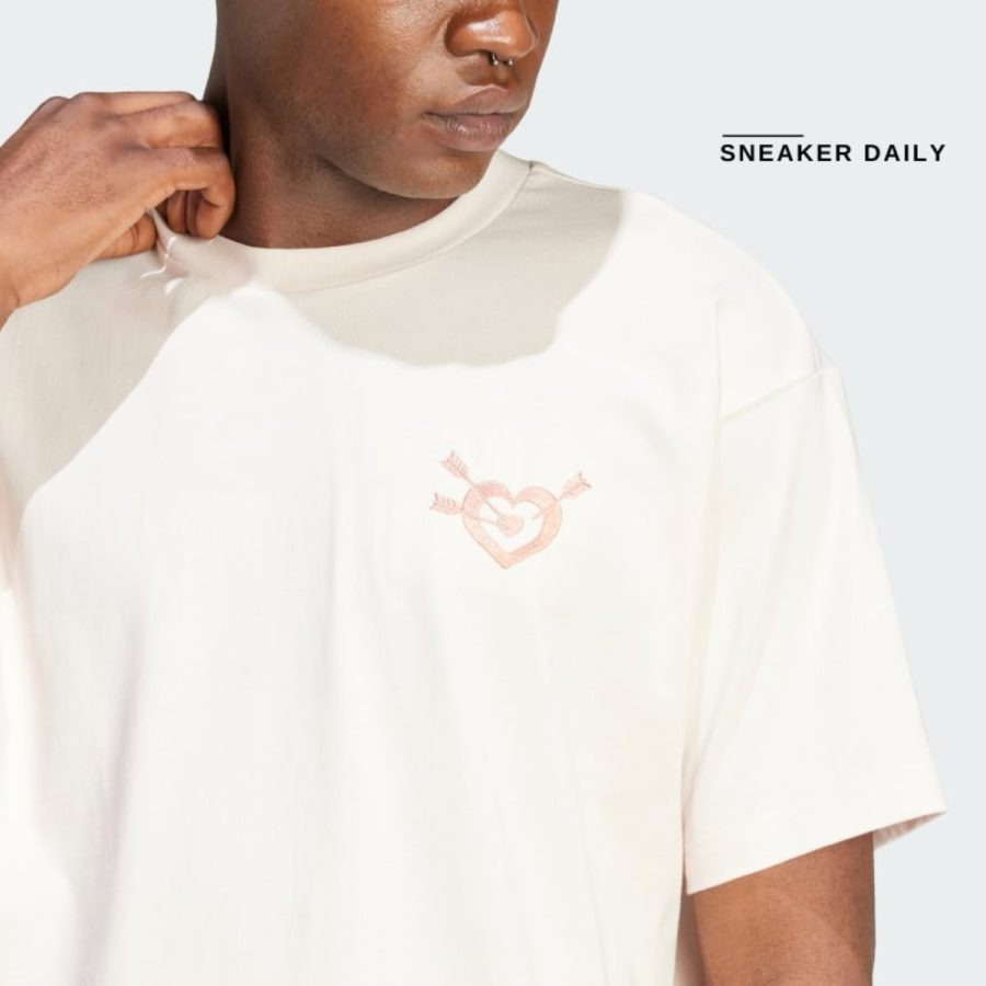 áo adidas self love graphic tee - wonder quartz is1224
