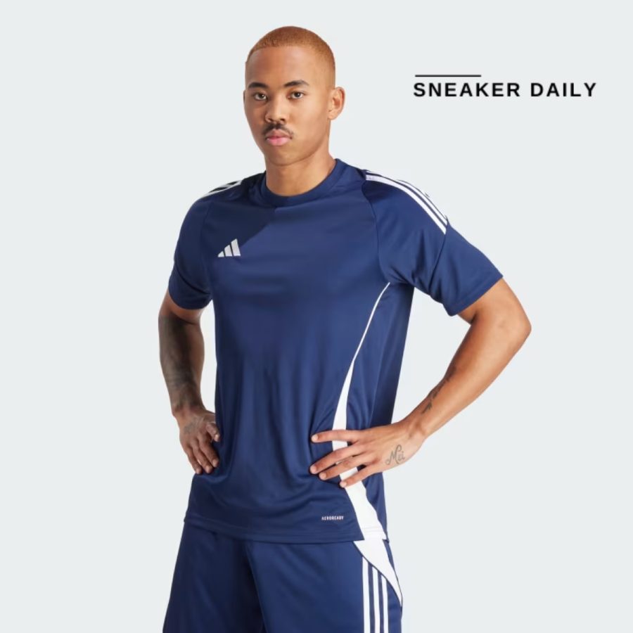 áo adidas tiro 24 men's jersey blue is1018
