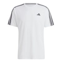 áo adidas train essentials 3-stripes training tee - white ib8151