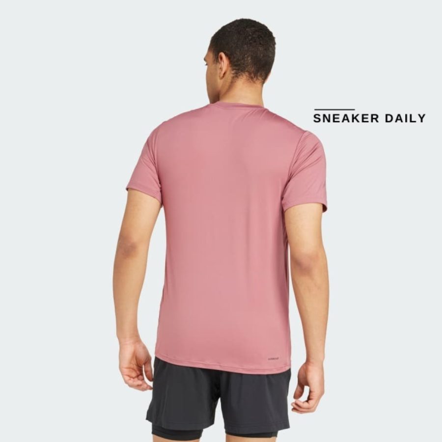 áo adidas train essentials stretch training tee - preloved crimson iw3364