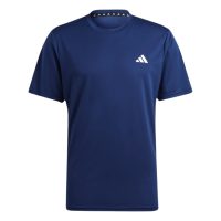 áo adidas train essentials training tee - dark blue ic7429