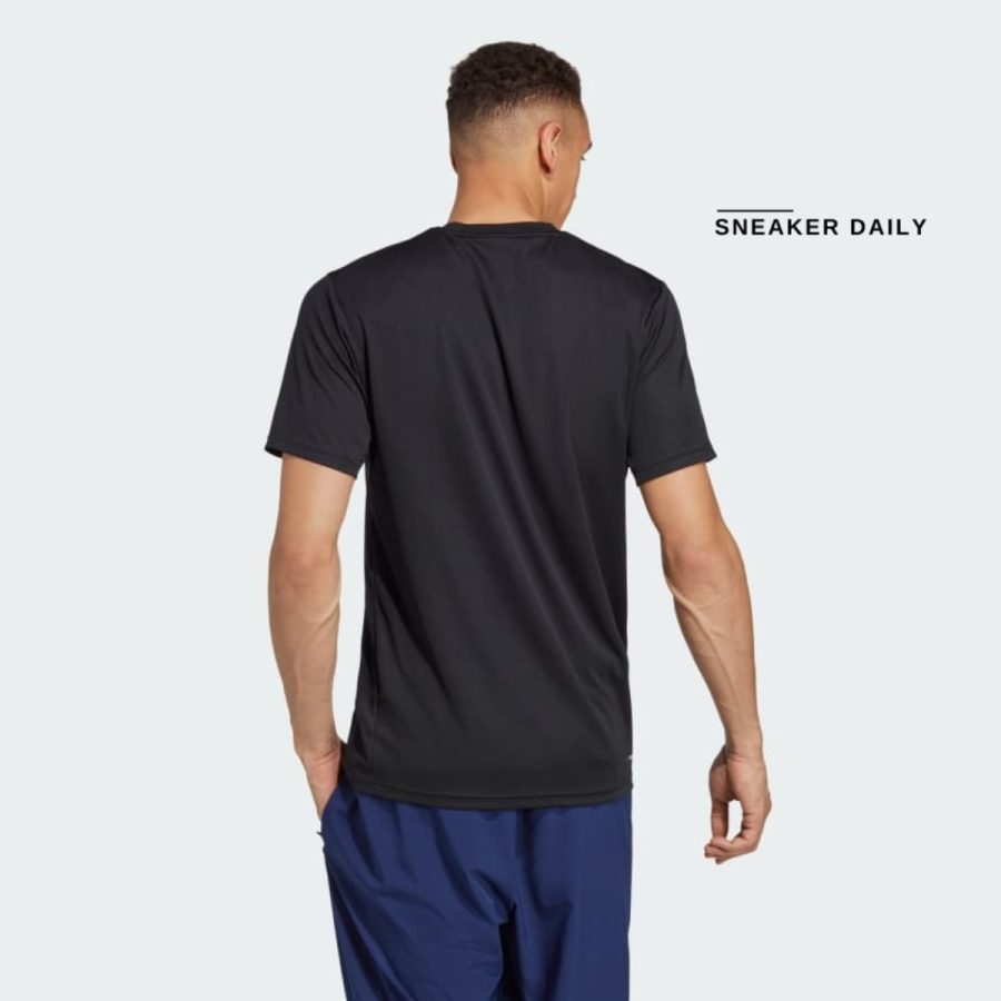 áo adidas train essentials training tee - black ic7428