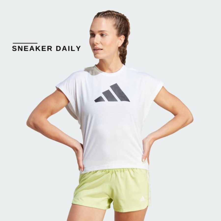 áo adidas train icons training regular fit logo tee im4743