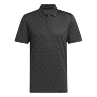 áo adidas ultimate365 tour heat.rdy jacquard polo shirt - black iz3008