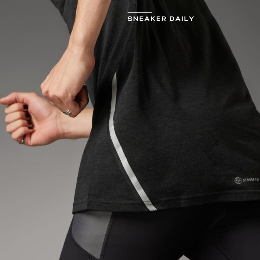 áo adidas win confidence running tee - black hr3276