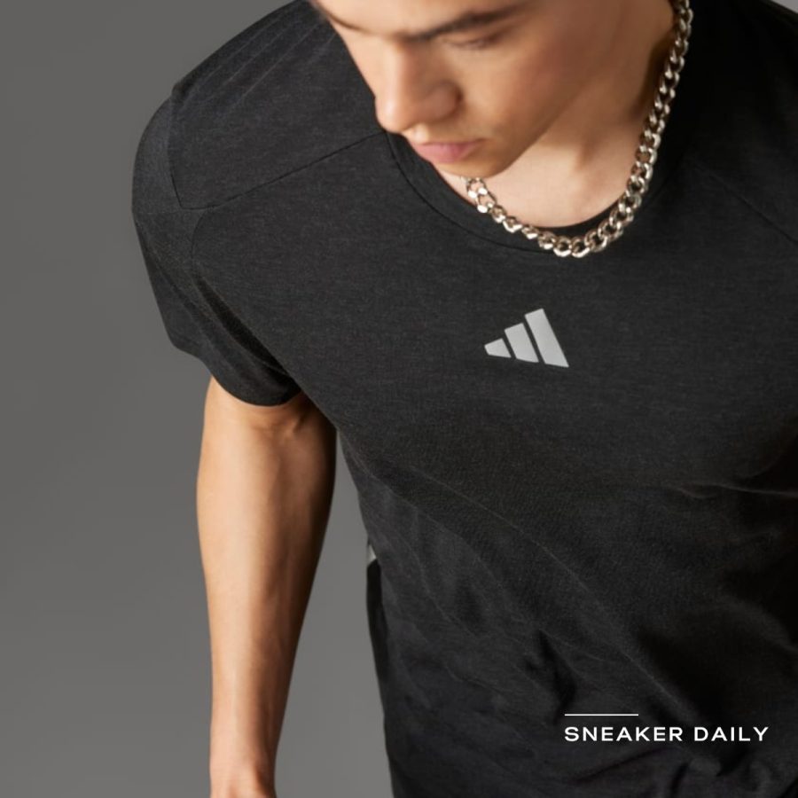 áo adidas win confidence running tee - black hr3276