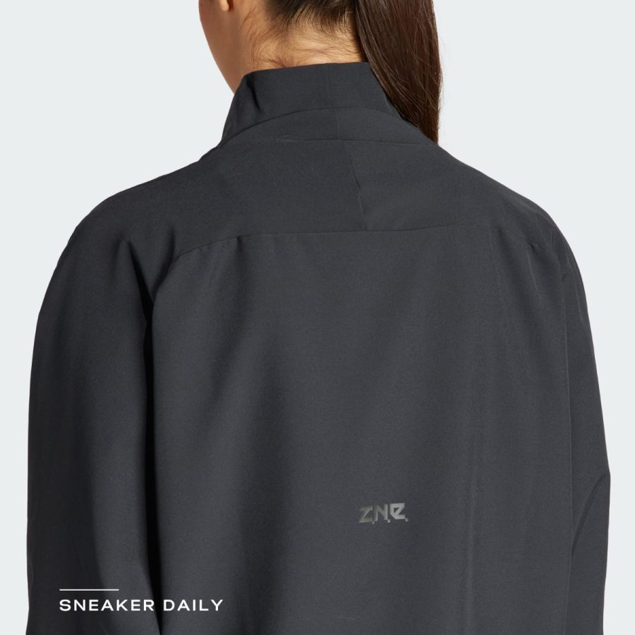 áo adidas z.n.e. woven quarter-zip track top - black is1875