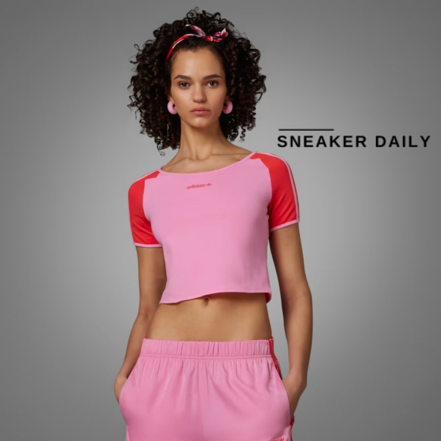 áo adidas originals island club short t-shirt 'pink' it8153
