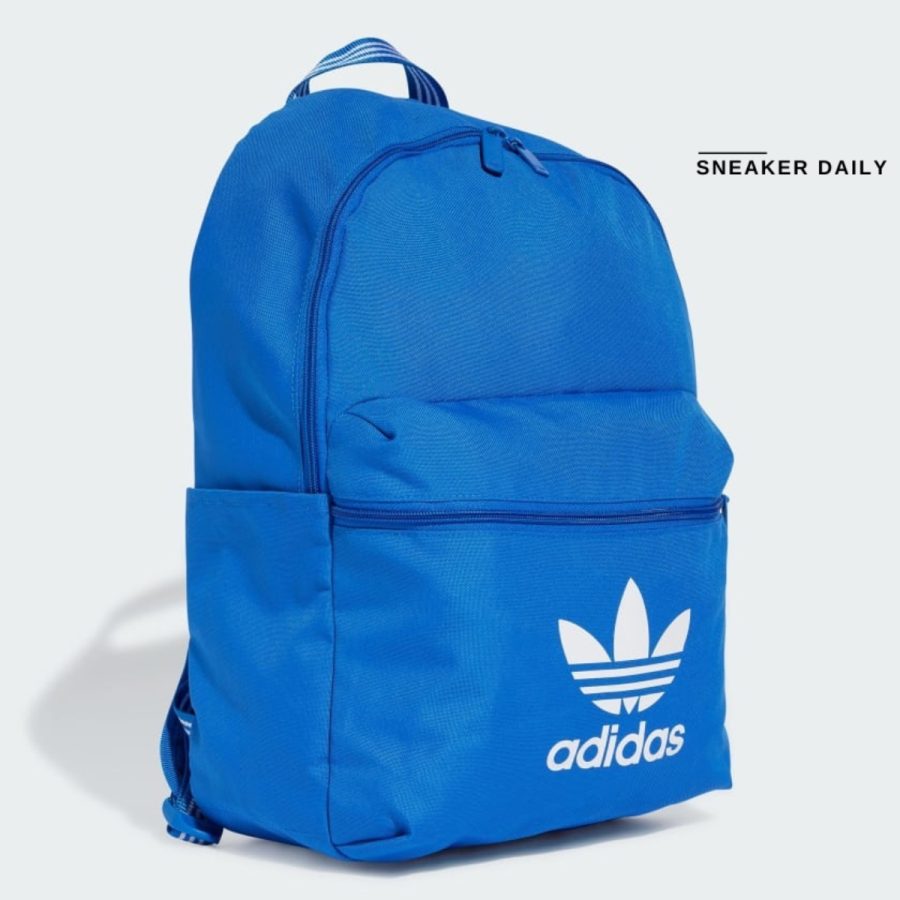 balo adidas adicolor backpack - blue ix7457