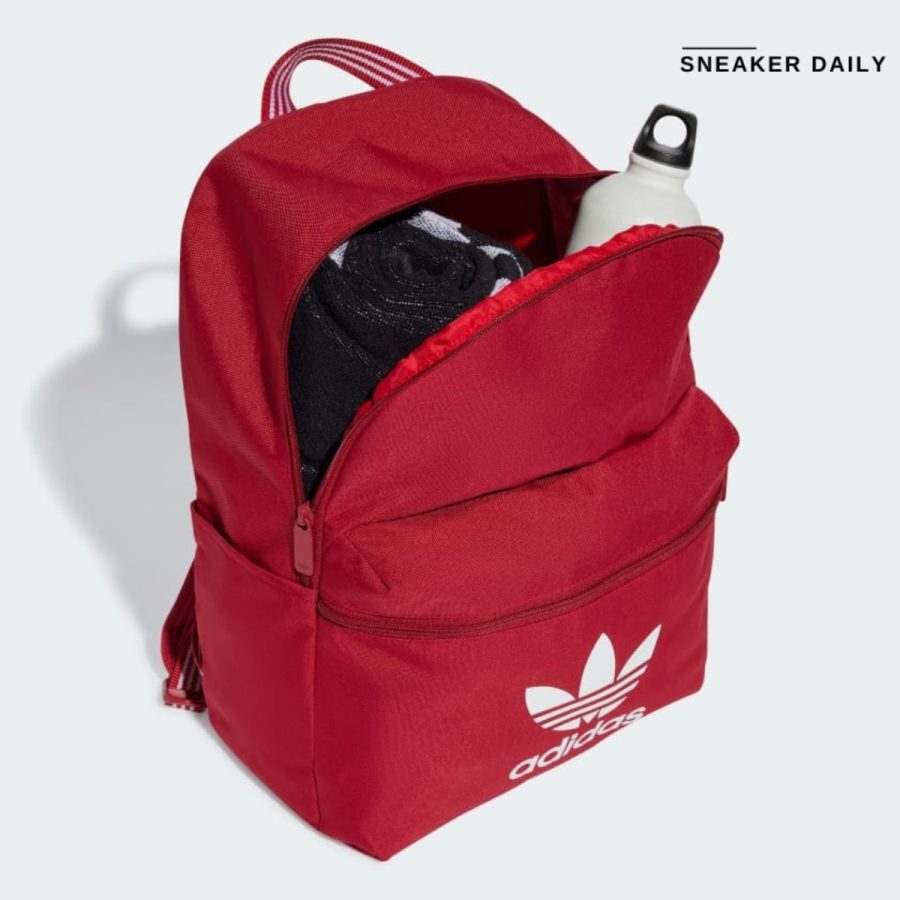 balo adidas adicolor backpack - red ix7455