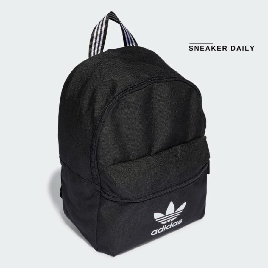 balo adidas adicolor classic small backpack - black ij0762